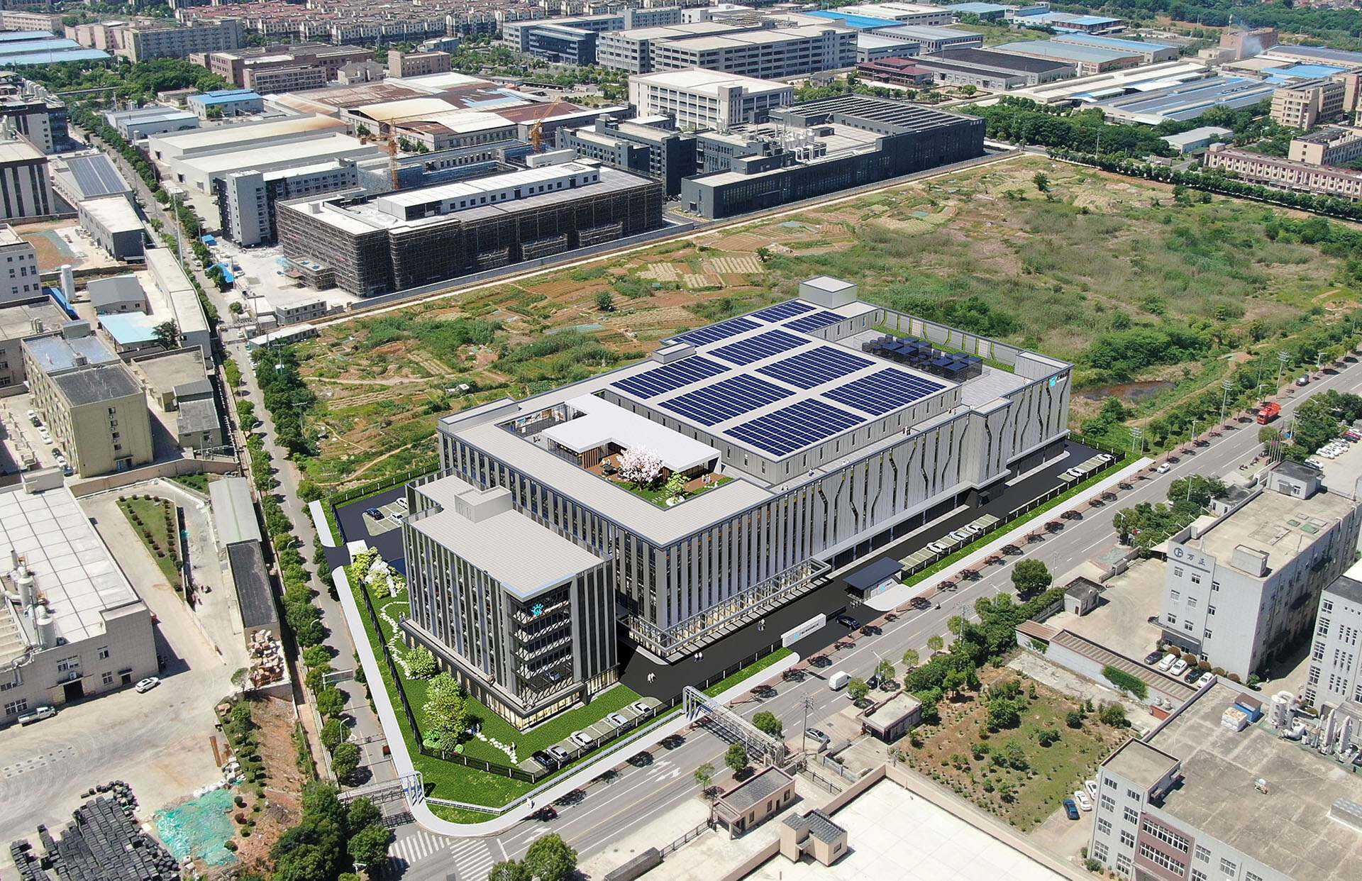 安徽眾泰新能源材料智造工廠