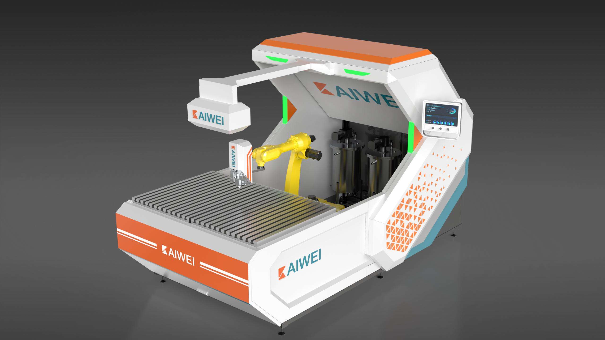 凱偉 機(jī)械臂點(diǎn)膠機(jī)